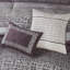 Édredon grand 7 pièces - motif mauve-121232190-121232191