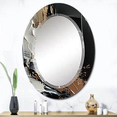 Taliston - Miroir mural moderne ovale