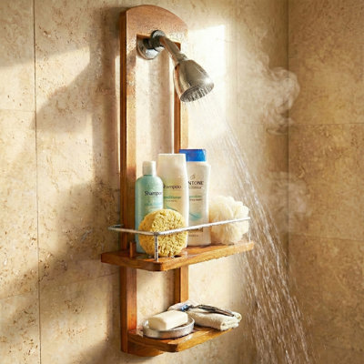 Petit chariot de douche en teck The Original Moa