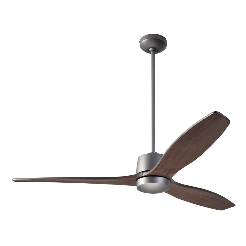 Arbor 54'' Ceiling Fan, Wall Control, Graphite, Mahogany