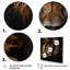 Midnight Golden Lion - Lion, art mural sur toile-1077338841-1077338838