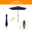 Parasol carré de 78 po Rovner-1450716224