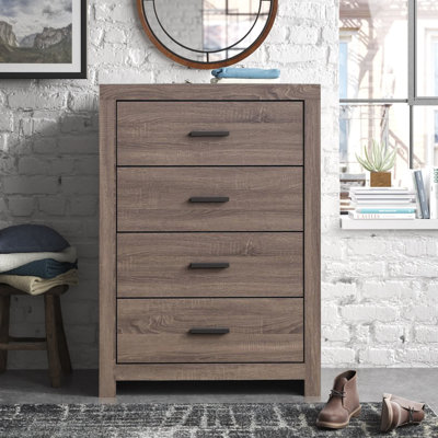 Commode 4 tiroirs l 31,5 po Alferetta