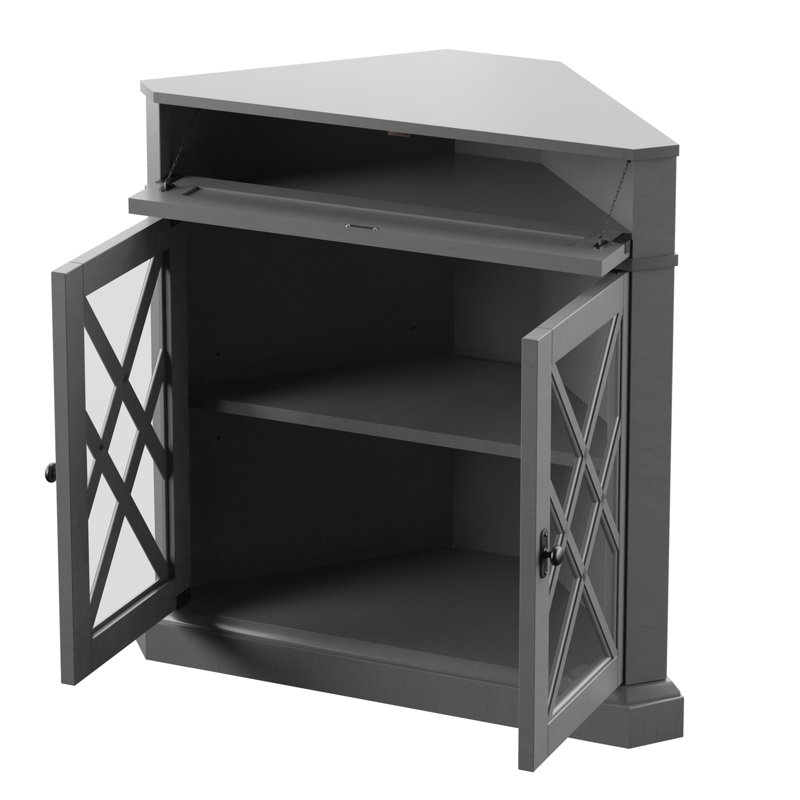 Janicki Accent Cabinet, Antique Gray