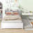 Full Bed With Trundle,Bookcase,White-490573930-490573844