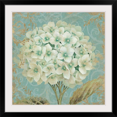 « square ii », reproduction d’impression sur brissonnet, Hydrangea