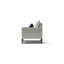Fauteuil club d'extérieur 2 pièces Identik Sunbrella-100524669-100524674