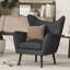 Chaise avec accoudoirs d'appoint