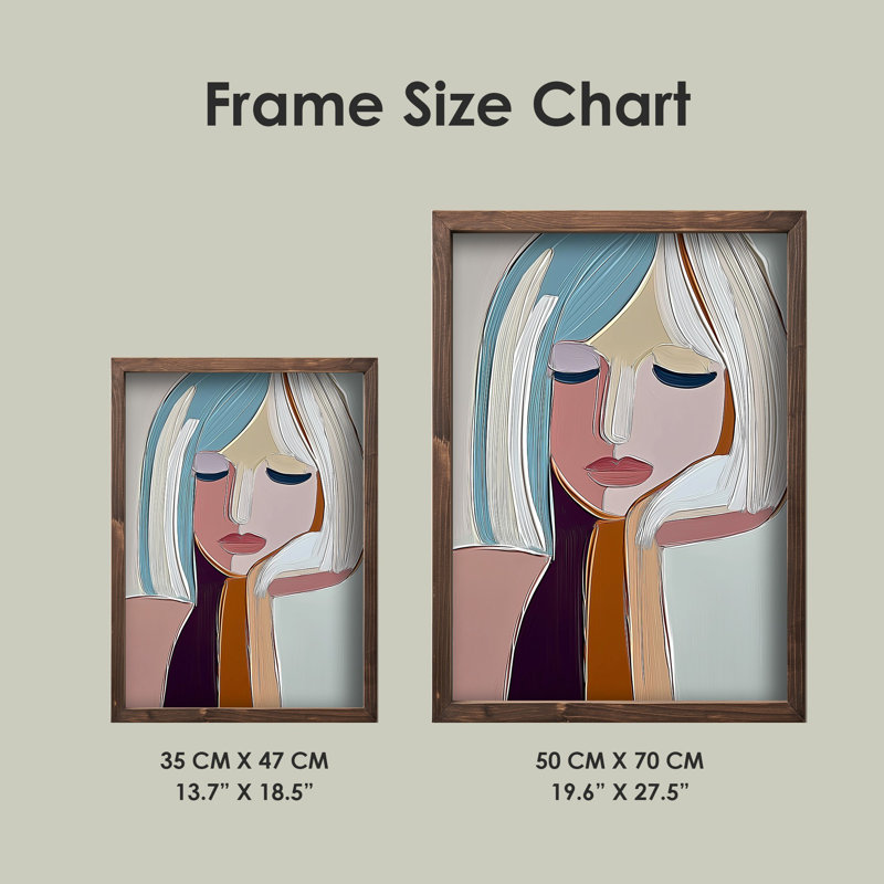 Elegant Decorative Framed MDF Painting, 19.7 x 27.6 x 0.1 inches | 100% MDF (3 mm Thick) with 100% Pine Wood Frame | UV Printed Art for Home Décor, Ideal for Living Room, Office & Gallery Wall Display