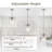 Levona 1-Light Pendant Light with Seed Glass for Kitchen Island (Nickel Finish)-308024904