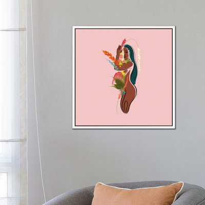 Mauve by DeeLashee - Print on Canvas