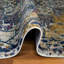Tapis oriental ivoire / bleu marine Jaimi-2047955376