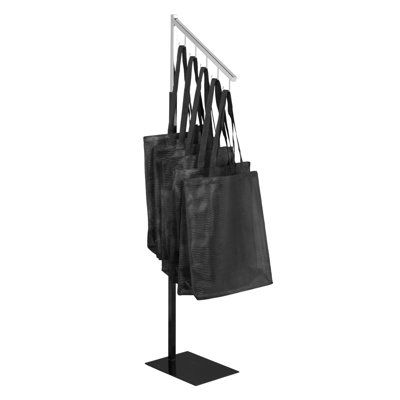 46 po - H 73 po x l 16 po - Support pour sac à pied ajustable à un bras