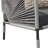 Aluminum & Wicker Outdoor Sofa With Cushions & Sunbrella Pillows-1455815881-1455815894