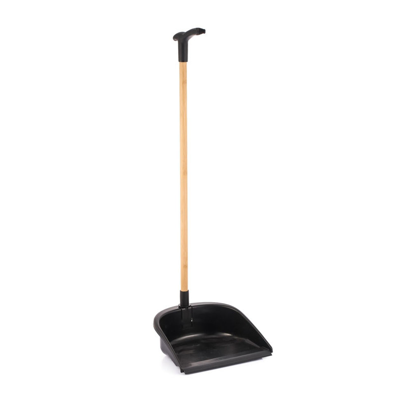 Broom And Dustpan Set, Black