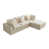 Tissu beige / blanc est en rupture de stock sélectionné