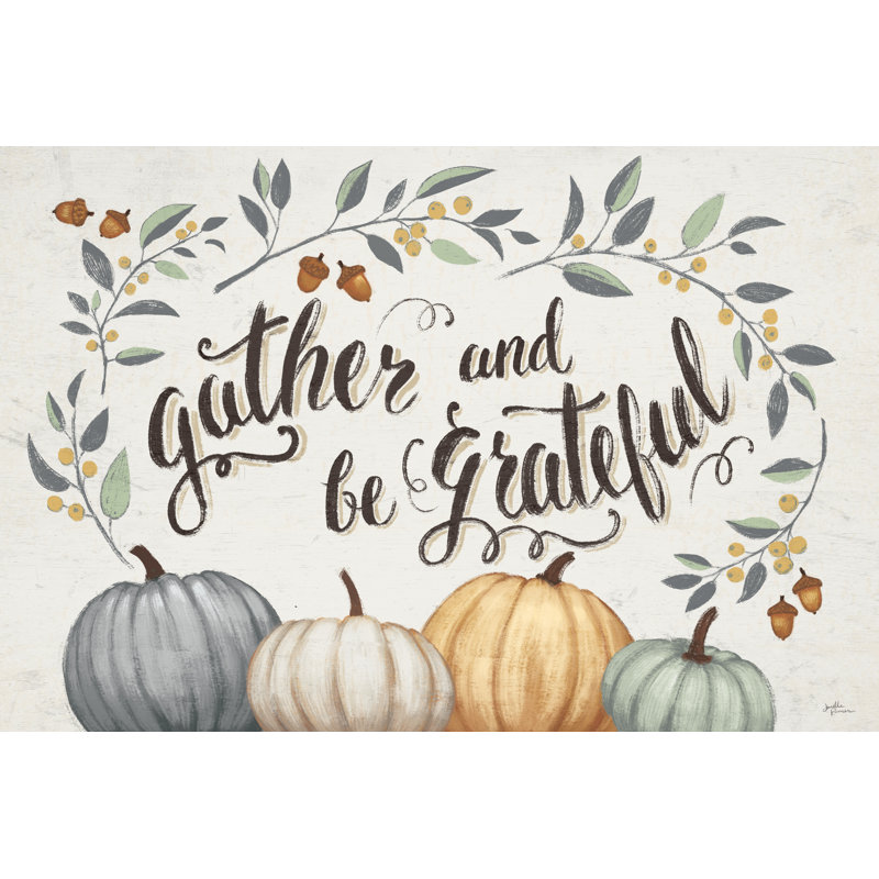Our Home IV Gather 1 Piece Wrapped Canvas Wall Art, 61cm H x 91cm W