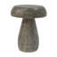 Table d'appoint Weather - Mushroom, couleur naturelle, design fantaisiste, pour la verdure, plateau de table de 13,2 po, matériau de 20,5 po de hauteur, forme, espaces intérieurs multifonctionnels, diamètre