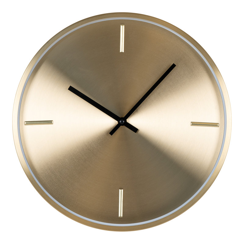 Pawelski Metal Wall Clock