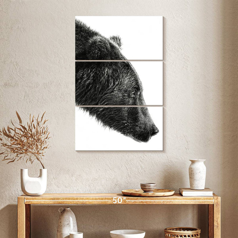 Brampt The Salmon Catcher, 38" H x 24" W