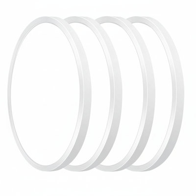 Ensemble de 4 plafonniers encastrés à DEL 15,8 po, 32 W