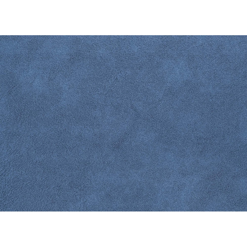 Upholstered Standard Bed, Blue, King