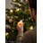  Warm LED String Lights – 10 Bulb Connectable Strand, Decorative Indoor Outdoor Lights For Patio, Bedroom, Balcony, Wedding & Party Décor, Textured Bulb Design, 123" Long