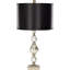 Ensemble de lampes de table argentées 28 po Furness