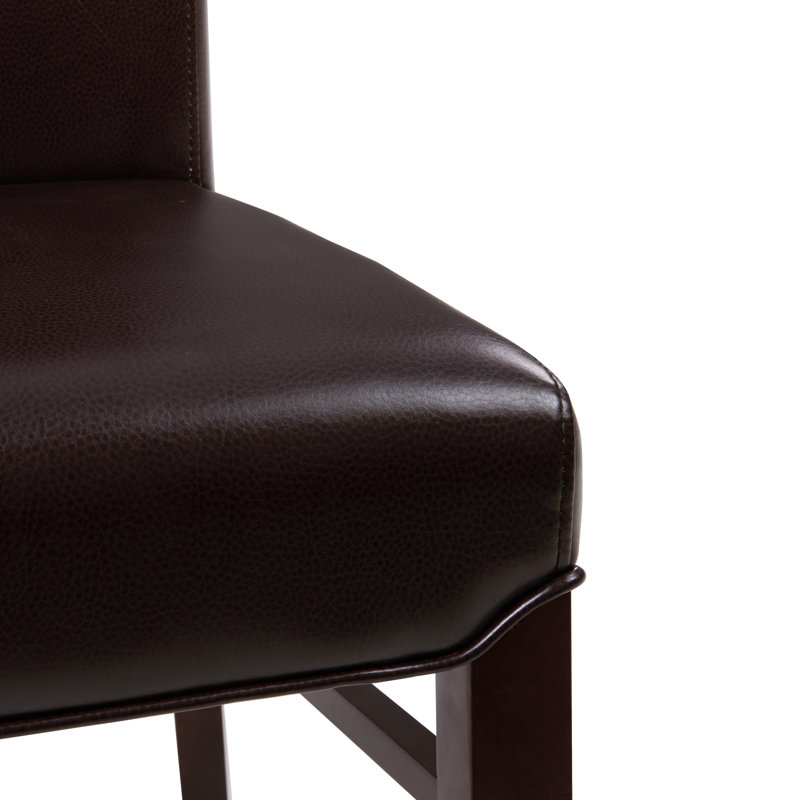 Liliana 19.5'' H Upholstered Dining Chair, Coffee Bean