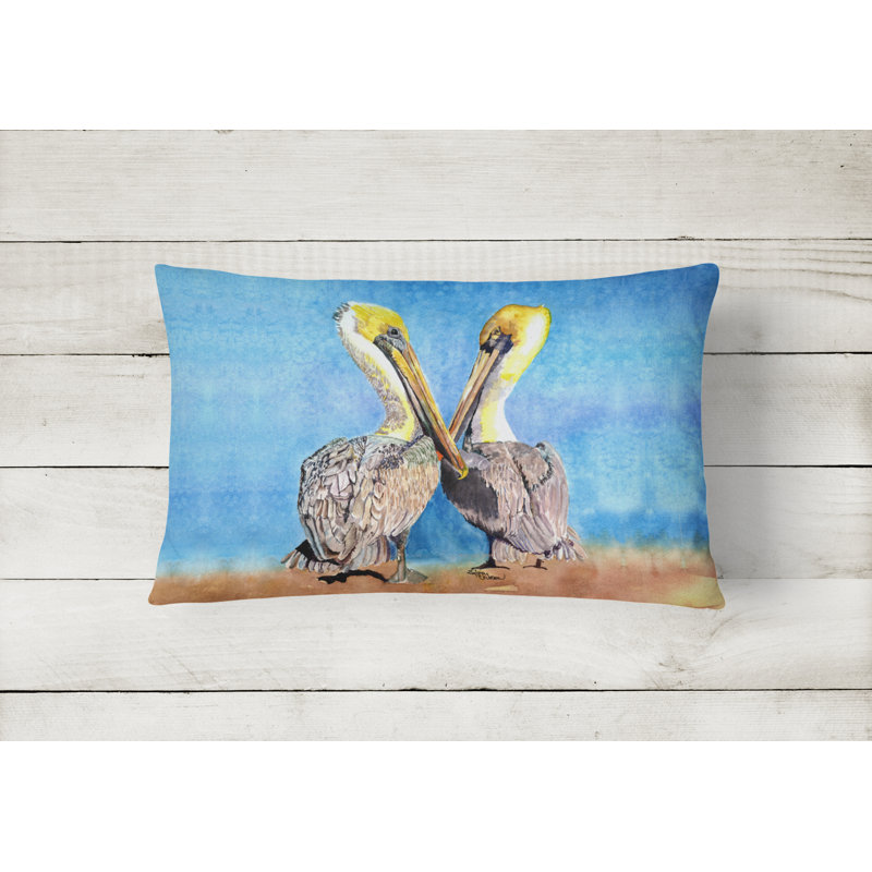 Pelican Indoor/Outdoor Throw Pillow