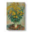Jerusalem Artichoke Flowers by Claude Monet - Wrapped Canvas-61853875