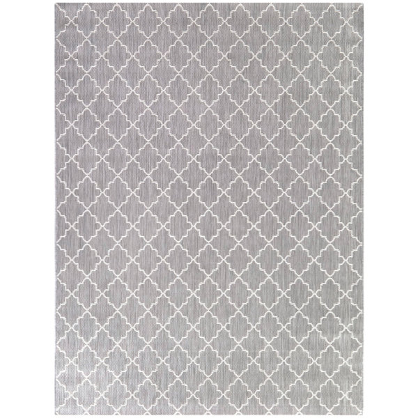 Union Rustic Rectangle Kaedon Geometric Machine Woven Polypropylene ...