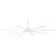 84" Xtreme 8 - Blade Outdoor Standard Ceiling Fan with Remote Control