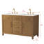 Meuble-lavabo double 54 po Reajean-223631682