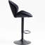 Tabourets de bar Hadeeqa (ensemble de 2) - Tabourets réglables avec dossier et repose-pieds, chaises de bar à hauteur de comptoir pour la cuisine-234537890