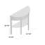 Console en bois massif 33,9 "-16216858
