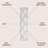 Bertrice Minimalist Diamond Trellis White/Gray Rug-1569631305