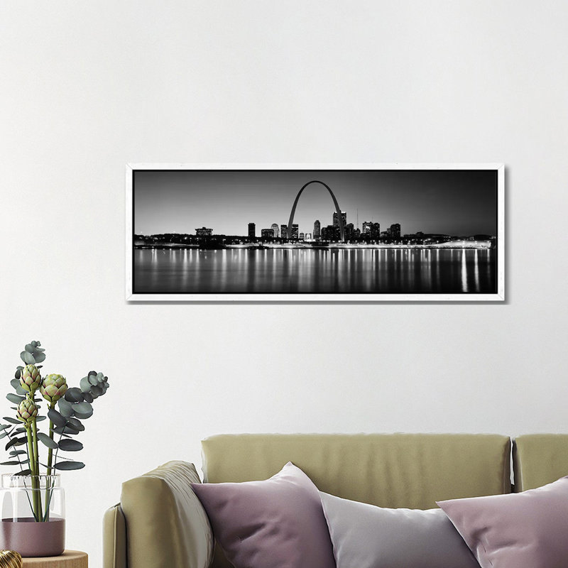 Panoramic Images by Panoramic Images - Floater Frame Panoramic Gallery-Wrapped Canvas Giclée on Canvas, White
