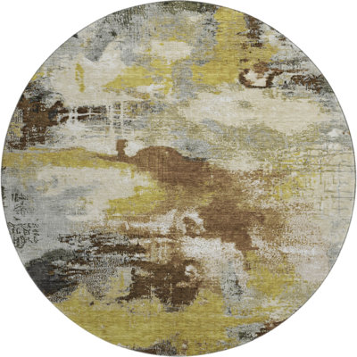 Premium Machine Washable Bucz AMF1738 Modern Rug