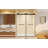 Frameless Double Sliding  Shower Door 56-60 "W X 74" H, 5/16 "(8Mm) Tempered Glass, Explosion Proof Film, Stainless Steel Handle, Square Tube Track, Matte Black