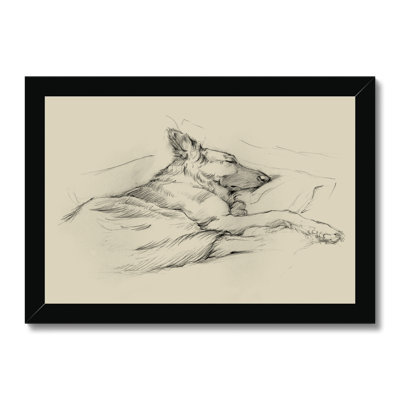 Dog Days IV 1 Piece Wall Art