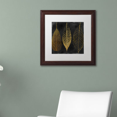 «Jadaya Fallen Gold I» par Color Bakery, impression encadrée