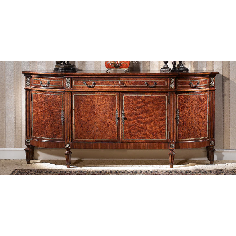 Louis 81'' W Solid Wood Sideboard