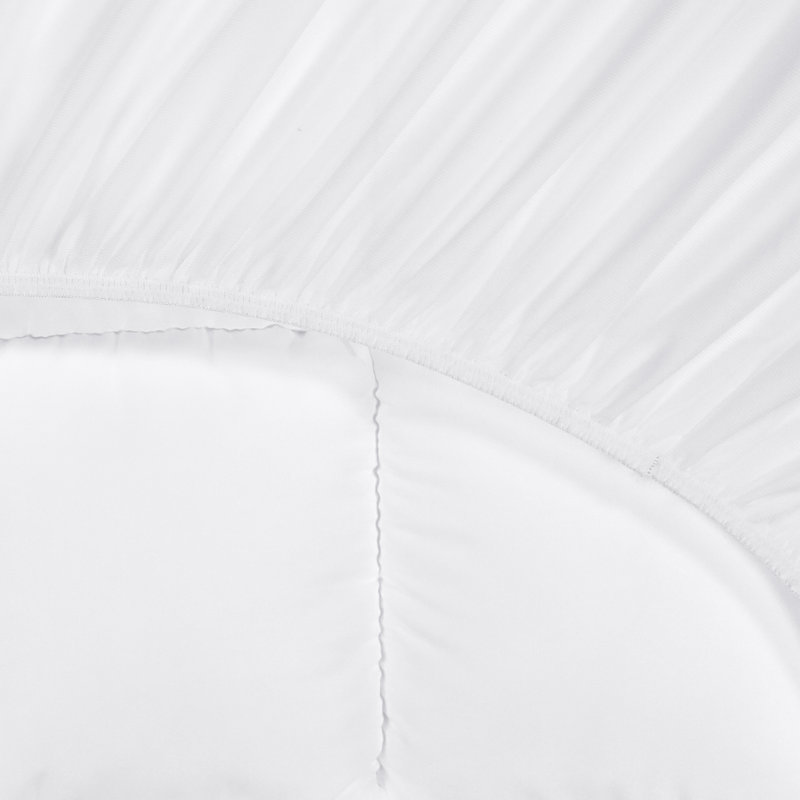 Queen White Down Alternative Pillowtop Mattress Topper