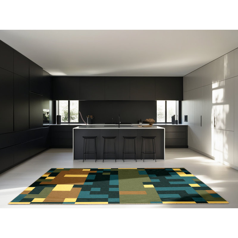 Tapis Matrix Meadows, Carré 4 pi