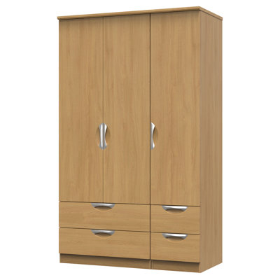 Bhodhini Manufactured Wood Wardrobe
