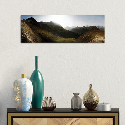 Nationalpark Schweiz by Nicolas Schumacher - Wrapped Canvas Panoramic Print