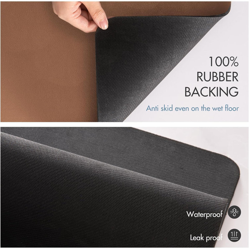 Tapis de séchage pour comptoir de cuisine, tapis de café