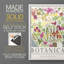 Affiche d'exposition Botanica I - reproduction encadrée de qualité supérieure - prête à être accrochée - aucun clou requis - aucun clou requis-754980186-754980187