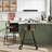 Duncombe Swivel Counter Stool with Steel Frame-674614094